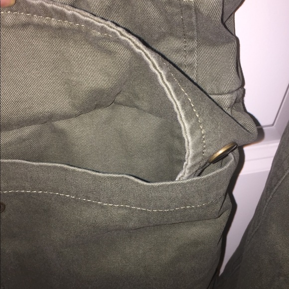 SOLD Arizona Olive Green Utility Jacket, NWOT M - Picture 5 of 8